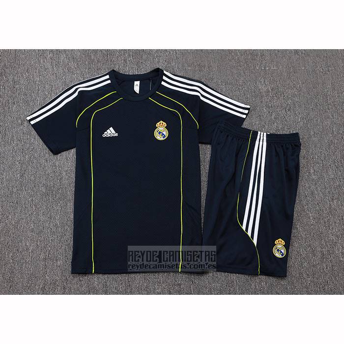 Chandal del Real Madrid Manga Corta 2025-2026 Azul - Pantalon Corto